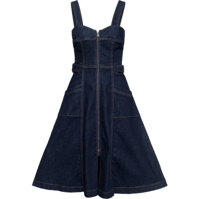 Afbeelding van Queen Kerosin Dames swingjurk Denim L