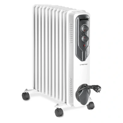 Afbeelding van TROTEC Oliegevulde elektrische radiator TRH 21 E 3 warmtestanden 8min opwarmen vorstbeschermingsfunctie