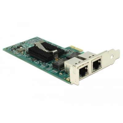 Afbeelding van Delock PCI Express kaart &gt; 2 x gigabit LAN