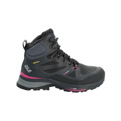 Afbeelding van Jack Wolfskin Force Snowboots, Dames, Maat: 39, Schwarz Leer en textiel