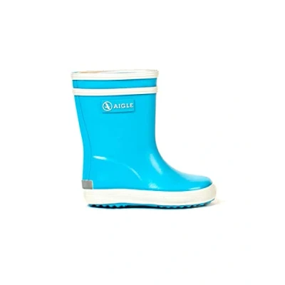 Afbeelding van Aigle Flac Rubberlaarzen voor kinderen, uniseks, Blauw Bleu Ciel, 19 EU