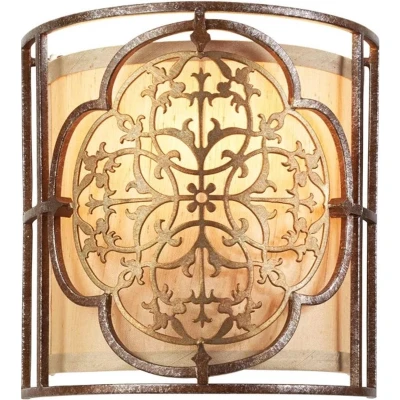 Afbeelding van Feiss LED Wandlamp Marcella 1X E14 Max 40W British Bronze/Oxidized Bronze