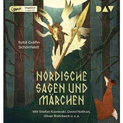 Afbeelding van Nordische Sagen und Märchen. Von Trollen, Elfen Eisriesen: Ungekürzte Lesung mit Musik Stefan Kaminski, David Nathan, Oliver Rohrbeck u.v.a. (1 mp3 CD)