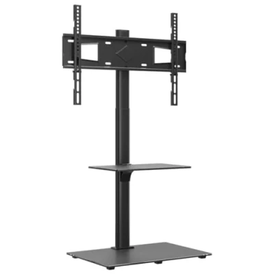 Afbeelding van Tv standaard hoekmodel 2 laags voor 32 65 inch zwart