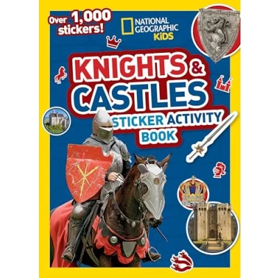 Afbeelding van National Geographic Kids Knights and Castles Sticker Activity Book: Colouring, Counting, 1000 Stickers More!