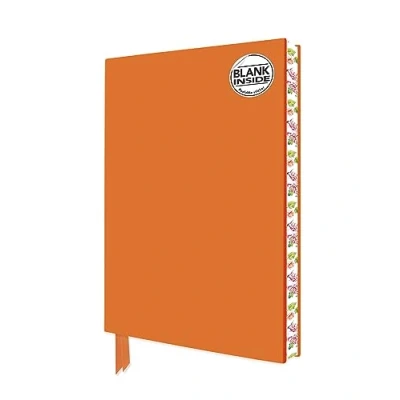 Afbeelding van Blank Artisan Notebooks Orange Notebook (Flame Tree Journals)