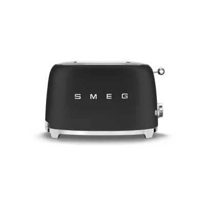 Afbeelding van SMEG Broodrooster 2 sleuven mat zwart TSF01BLMEU