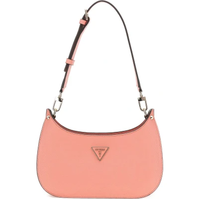 Afbeelding van GUESS Schoudertas Meridian Mini Top Zip Shoulder Bag Coral Koraalrood