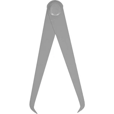 Afbeelding van KS Tools, Schraapgereedschap, Precisie ponskompas binnen schuifmaat
