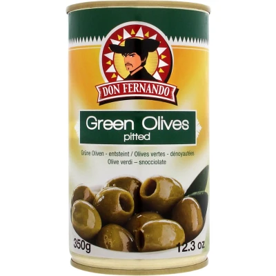 Afbeelding van Groene olijven ontpit 350g