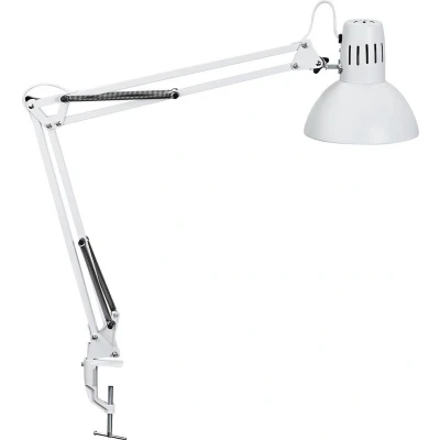 Afbeelding van Bureaulamp MAUL Study tafelklem excl.LED lamp E27 wit