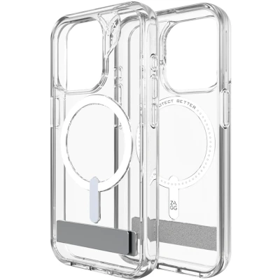 Afbeelding van Apple iPhone 15 Pro MagSafe Hoesje Kunststof ZAGG Hardcase/Backcover Transparant Telefoonhoesje Shockproof/Valbescherming