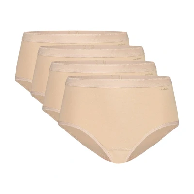 Afbeelding van Ten Cate Basics Midi Slip 4 pack Beige M