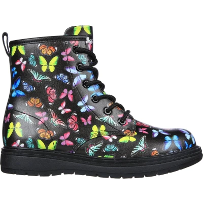 Afbeelding van Skechers Gravlen Butterfly Squad Meisjes Laarzen Zwart/Multicolour Maat 31