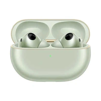 Afbeelding van HUAWEI FreeBuds Pro 4 Headphones, Bluetooth Premium geluid, Stabiele &amp; heldere gesprekken, Intelligent Dynamic ANC, Silver String Design, 33 uur van luisterplezier, iOS Android, Groen