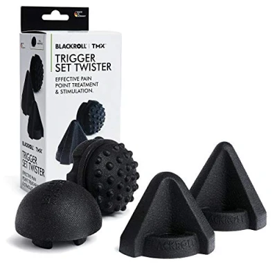 Afbeelding van Blackroll Trigger Set Twister Zwart