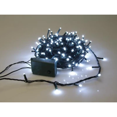Afbeelding van Sparkle Light LED 20m 300 Witte Lampen Groene Draad Modulator