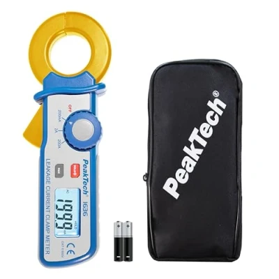 Afbeelding van Peaktech 1636 digitale lekstroom meettang met 0.1 mA resolutie
