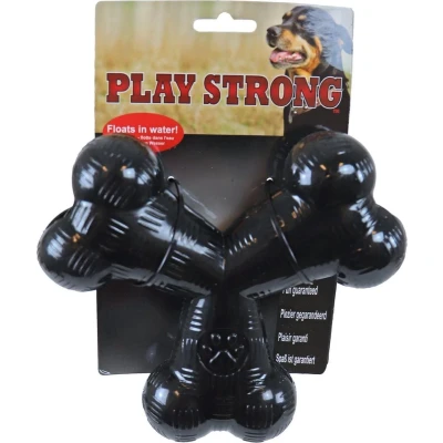 Afbeelding van Play Strong rubber tri bot 15 cm zwart Gebr. de Boon