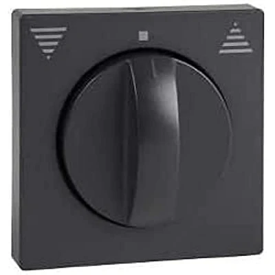 Afbeelding van Draaiknop Jaloezieschakelaar Antraciet Systeem M Schneider Electric MTN569814