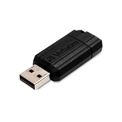 Afbeelding van Verbatim PinStripe USB 2.0 stick, 64 GB, zwart stick