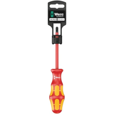Afbeelding van Wera geïsoleerde schroevendraaier voor plusminus schroeven ph2 x 100mm (Blisterverpakking)
