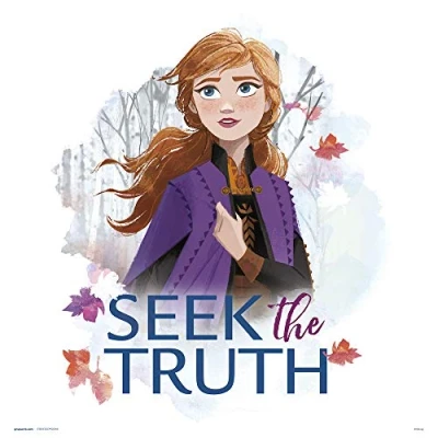Afbeelding van DISNEY FROZEN SEEK THE TRUTH Art Collector Print 30x30 cm