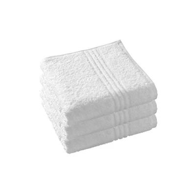 Afbeelding van Handdoek De Witte Lietaer Othello Wit (Set van 3)