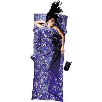 Afbeelding van Cocoon Katoenen reislaken (bladeren, 86 inch x 35 inch)