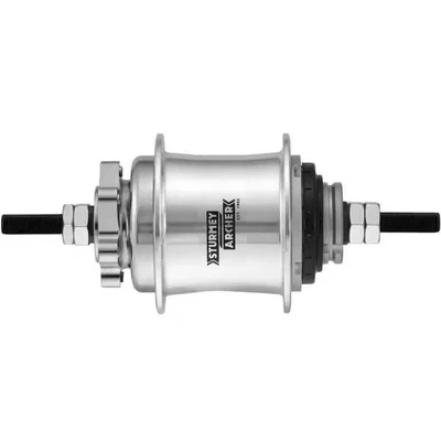 Afbeelding van SturmeyArcher Versnellingsnaaf 2 speed Sturmey Archer &quot;Automatic A2K&quot; 36 tands voor schijfrem zilver