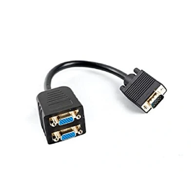 Afbeelding van Verlengkabel VGA Lanberg AD 0020 BK 0,2 m