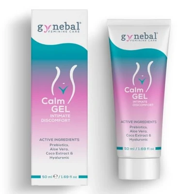 Afbeelding van GYNEBAL CALM intieme hydraterende gel prebiotische en probiotische verzorging voor dames uitwendig gebruik Intimate moisturizing and softening external vulvar (50 ml (Confezione da 1))
