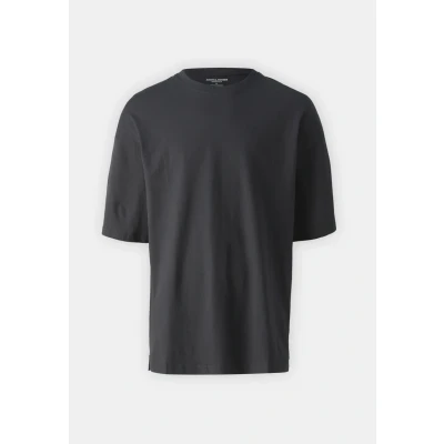 Afbeelding van Jack &amp; Jones Jjecharge TEE Oneck Tshirt basic, Heren, Maat: XL, Black