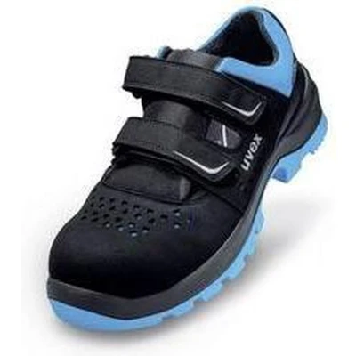 Afbeelding van uvex 2 xenova® 9553242 Veiligheidsandalen ESD S1P Schoenmaat (EU): 42 Zwart, Blauw 1 paar