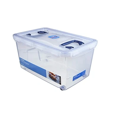 Afbeelding van Lock &amp; 2059103 vershouddoos PP Classic rechthoekig met handvat 21 l, kunststof, transparant