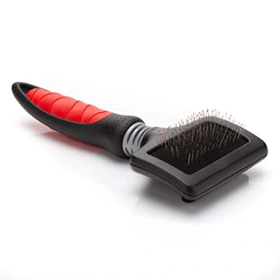 Afbeelding van Mikki Hond, Kat, Puppy, Kitten Grooming Zachte Pin Slicker Borstel Voor Knoop, Kwartelen Sml Med Pet Small