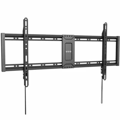 Afbeelding van VIVO MOUNT VW100F Extra grote muurbeugel voor 60 tot 100 inch lcd led gebogen en platte tv schermen met max. 900x600 mm VESA, zwart