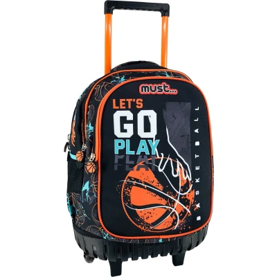 Afbeelding van Must Rugzak Trolley, Basketbal 44 x 34 20 cm Polyester
