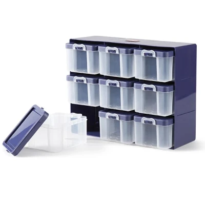 Afbeelding van Prym Violet Organizer Box met 9 laden 1 Stuk