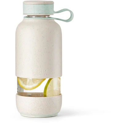 Afbeelding van Lékué To Go fles organisch materiaal 0,6 L Beige