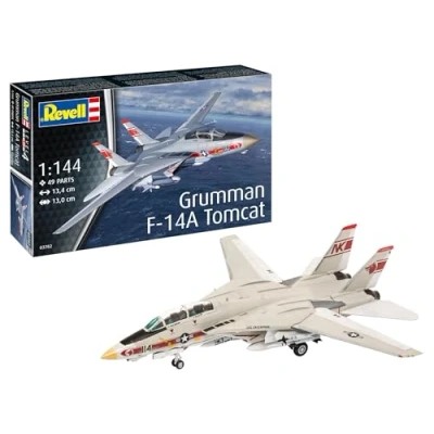 Afbeelding van 1:144 Revell 03782 Grumman F 14A Tomcat Straaljager Plastic Modelbouwpakket