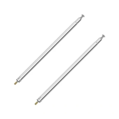 Afbeelding van OTOTEC 2 STKS M3 Draad 7 Secties Telescopische Antenne voor AM FM Radio TV RC Auto Vliegtuigen Controller Vervanging Afstandsbediening Accessoire Uitgerekt Lengte 730mm