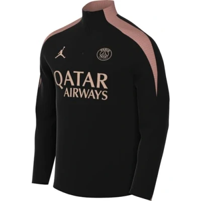 Afbeelding van NIKE Performance Paris ST Germain DF Strike Drill TOP Third Fanartikel, Heren, Maat: Small, Black/rust pink/rust pink
