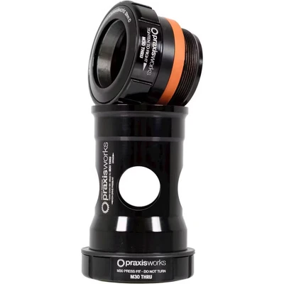 Afbeelding van Praxis Trapas adapter M30 Thru BB30 PF30 MTB 73mm