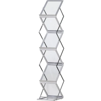 Afbeelding van Brochurestandaard Zigzag Standard Acrylic 6x A4