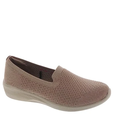 Afbeelding van Skechers Womens Arya Clear Skies Loafer, Donkere Taupe, 9