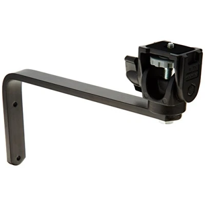 Afbeelding van Manfrotto 356 Supporto Alternativo per Montaggio su Parete, Testa Pieghevole, Attacco 1/4&#039;&#039; 3/8&#039;&#039;, Nero Alluminio