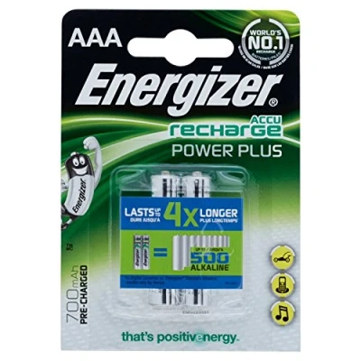 Afbeelding van Batterie Ministilo Ricaricabili Nimh Aaa 1.2 V Power Plus 700 Mah (2 Pz)
