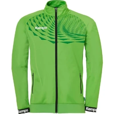 Afbeelding van Kempa Herren Wave 26 Poly Jungen Sport Fußball trainingssweatvest Sweatjack, Grün (hoop groen/lagune), M