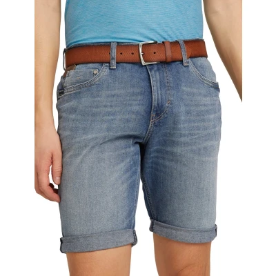 Afbeelding van TOM Tailor Riem, Heren, Maat: 80, Light brown uni
